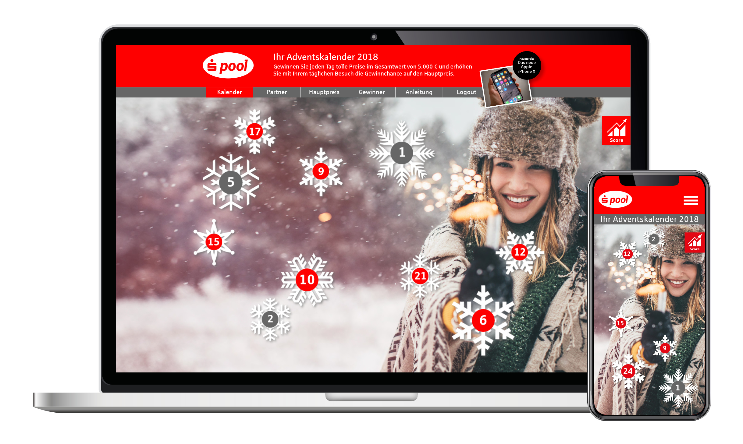 Erhöhung des Kundenportal-Traffic durch Adventskalender von TRONN